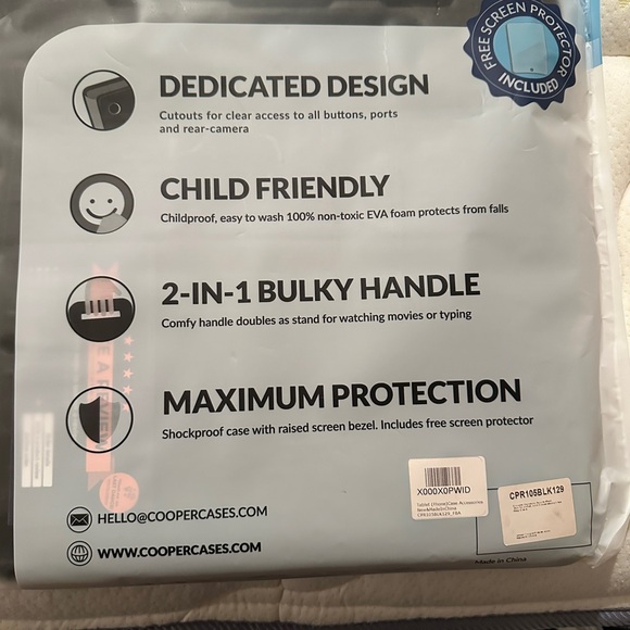 Brand new iPad Pro 12 case for kids- Black - Picture 2 of 2